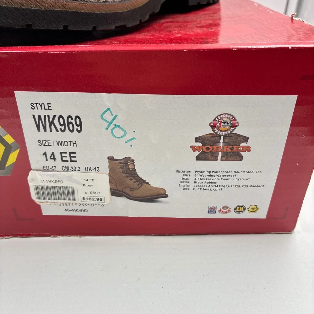 Justin Boots purposes work