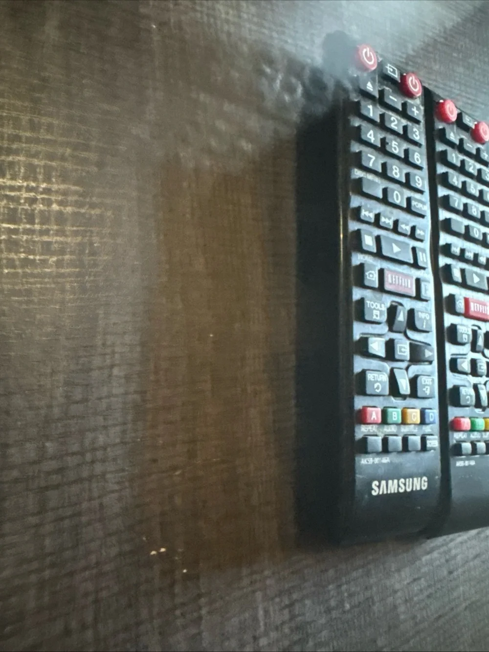 Original Samsung AK59-00146A / AK5900146A Blu-Ray Remote And A Spare Remote