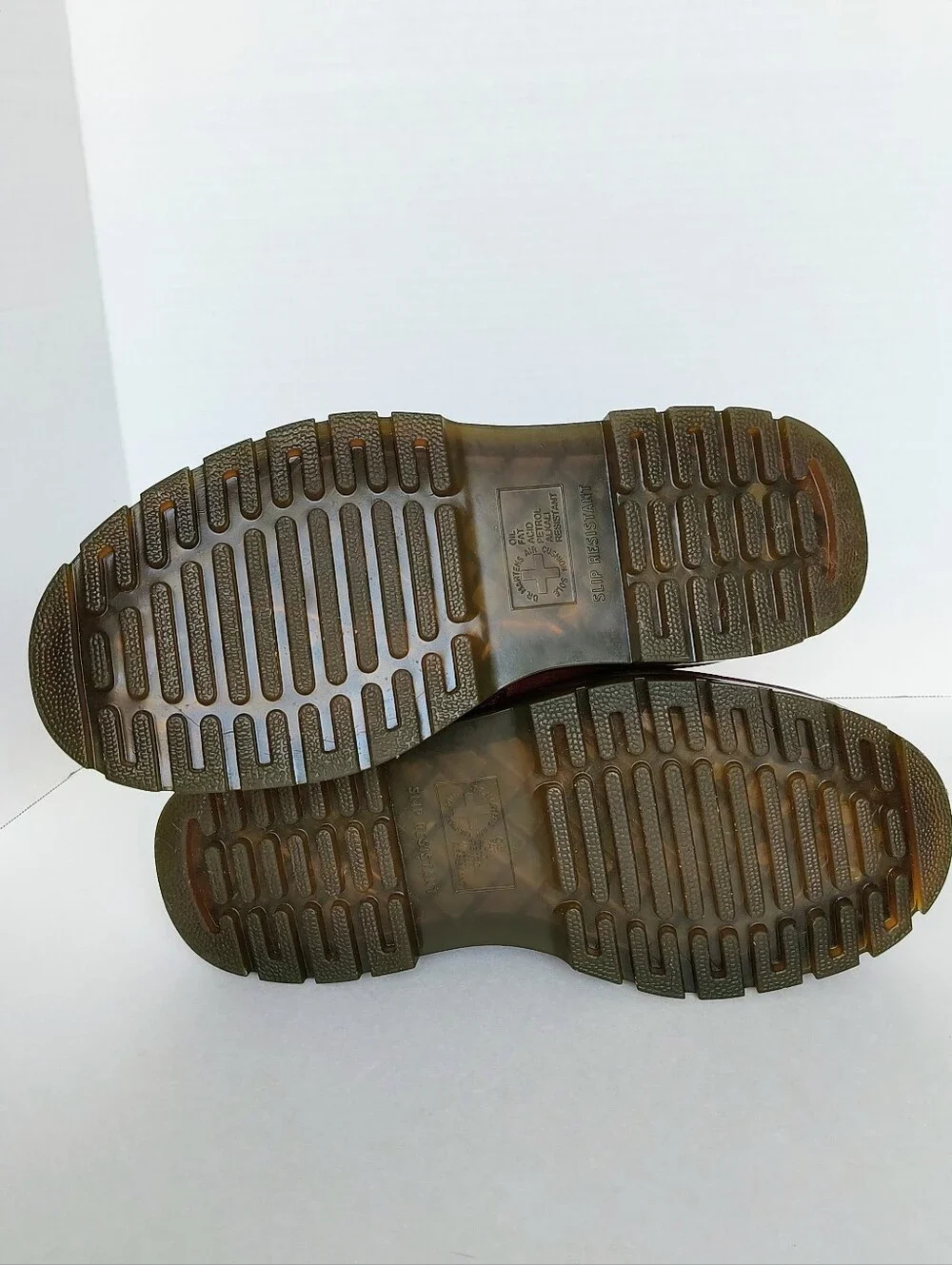 Like New Dr.Martens Rivet Steel Toe Chelsea Lug Sole Pull-On Work Boots