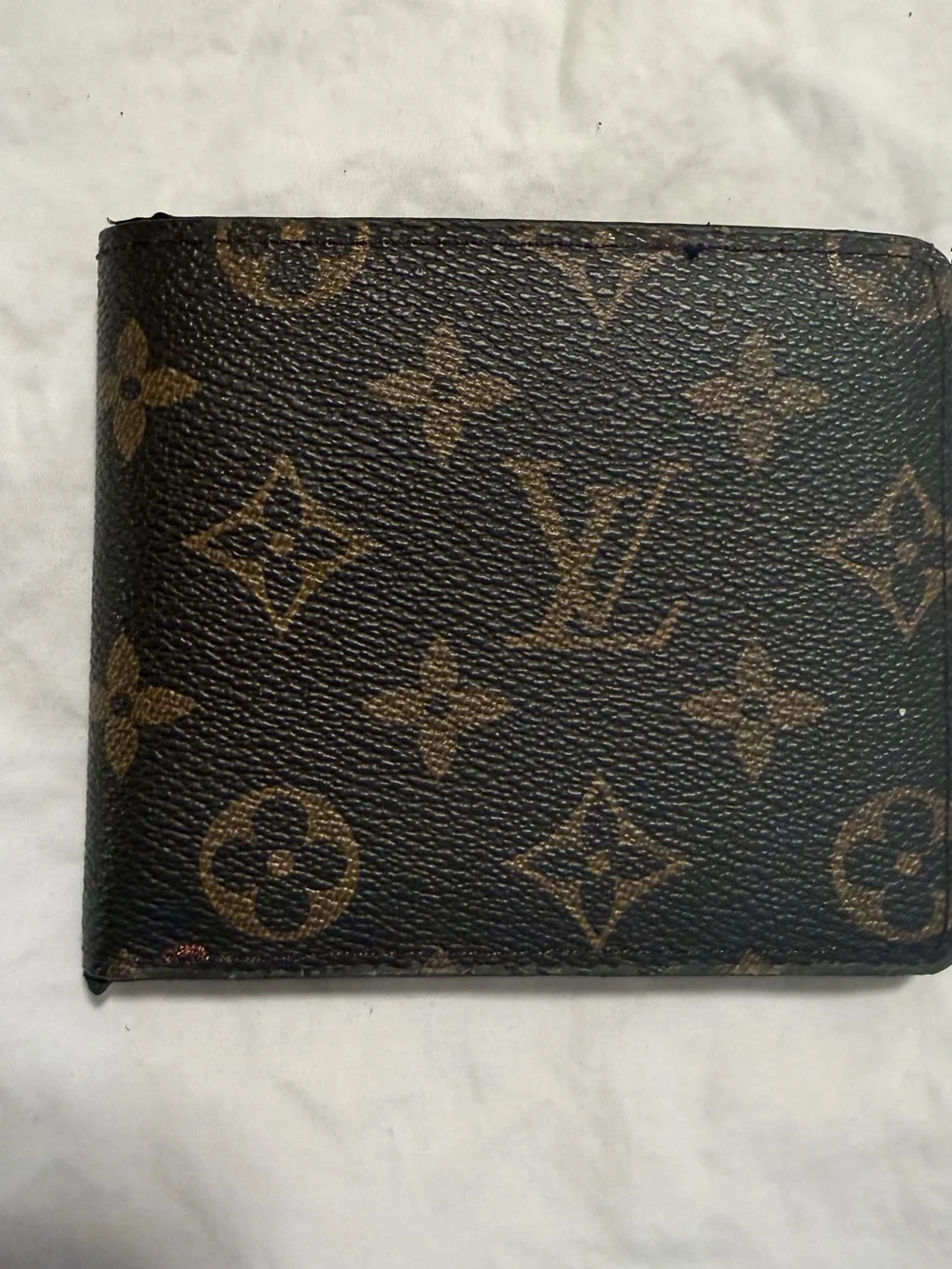 Louis Vuitton Monogram Card & Key Holder in Brown and Tan