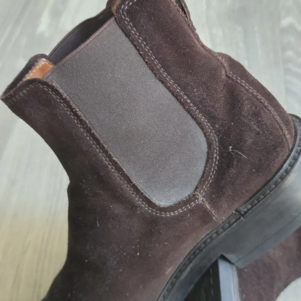 Tod's Men's 7.5 US /6.5 UK Shoes Chelsea Suede Boot