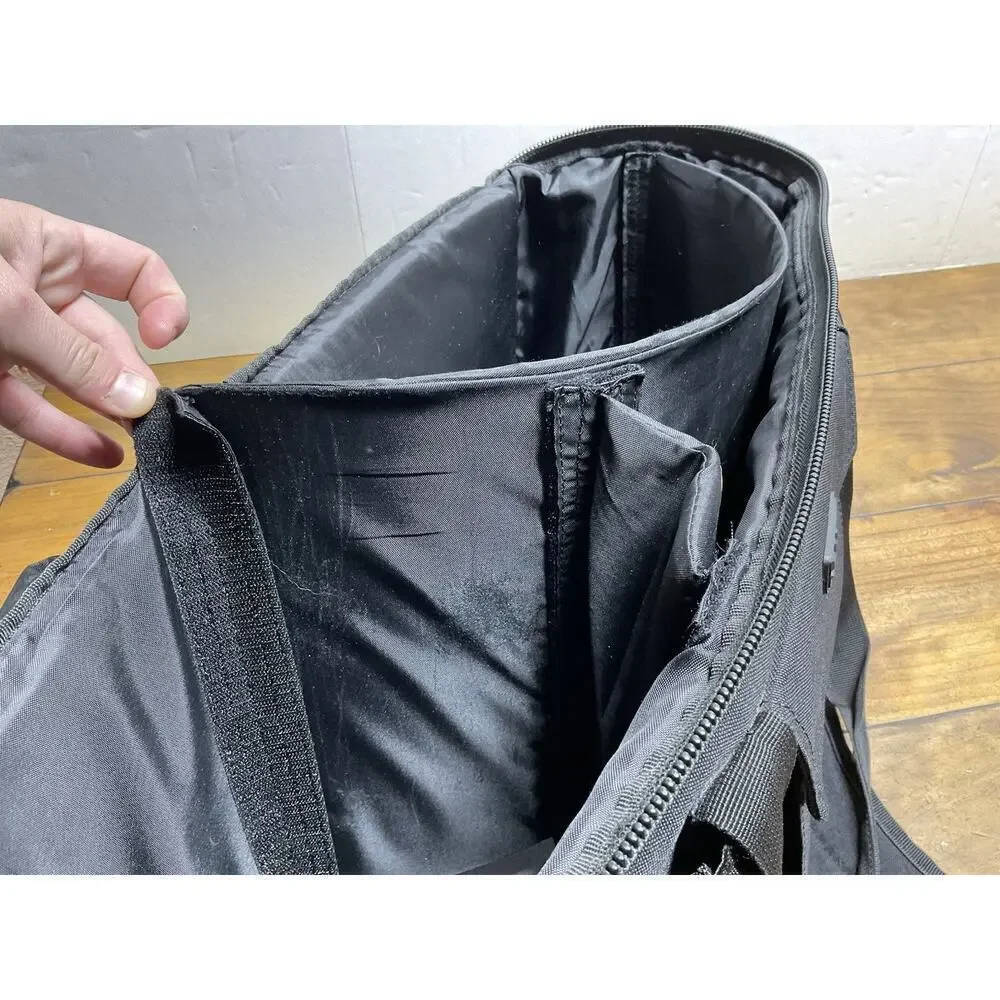 5.11 Patrol Ready Tactical Bag Large Travel Pockets Zippers Black Shoulder Strap