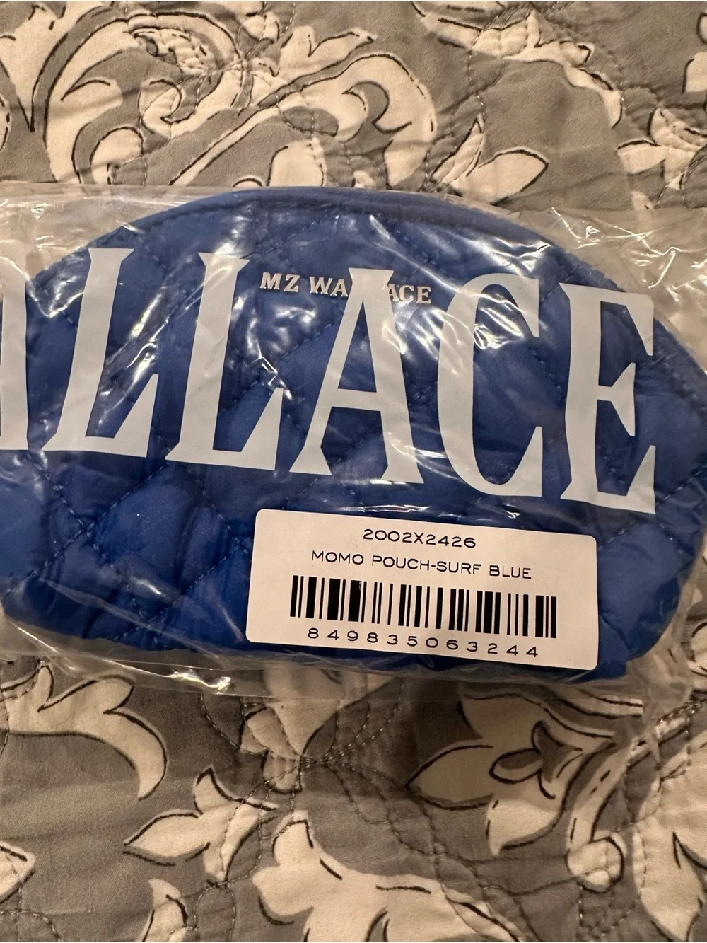 MZ Wallace Surf Blue Momo Pouch