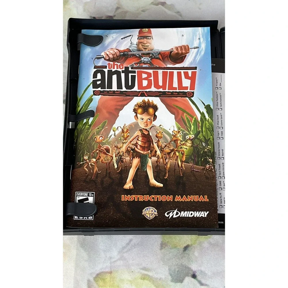 Ant Bully PC Video Game CD-Rom Windows XP 2006 Complete w/Manual