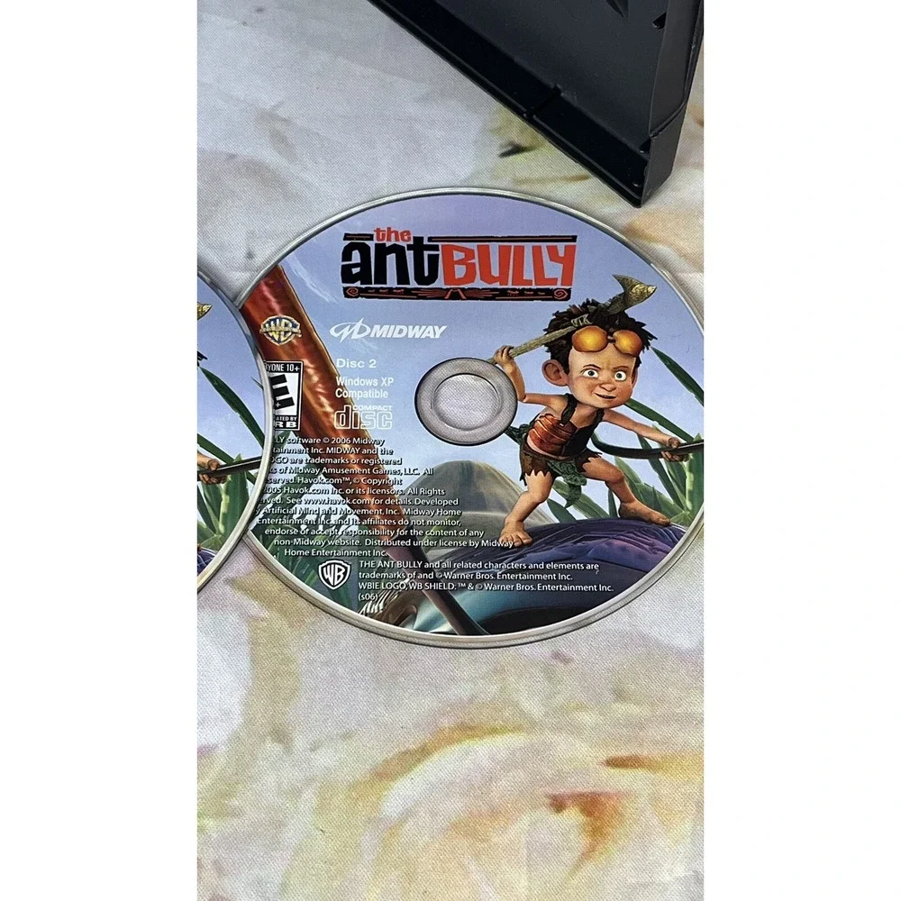 Ant Bully PC Video Game CD-Rom Windows XP 2006 Complete w/Manual