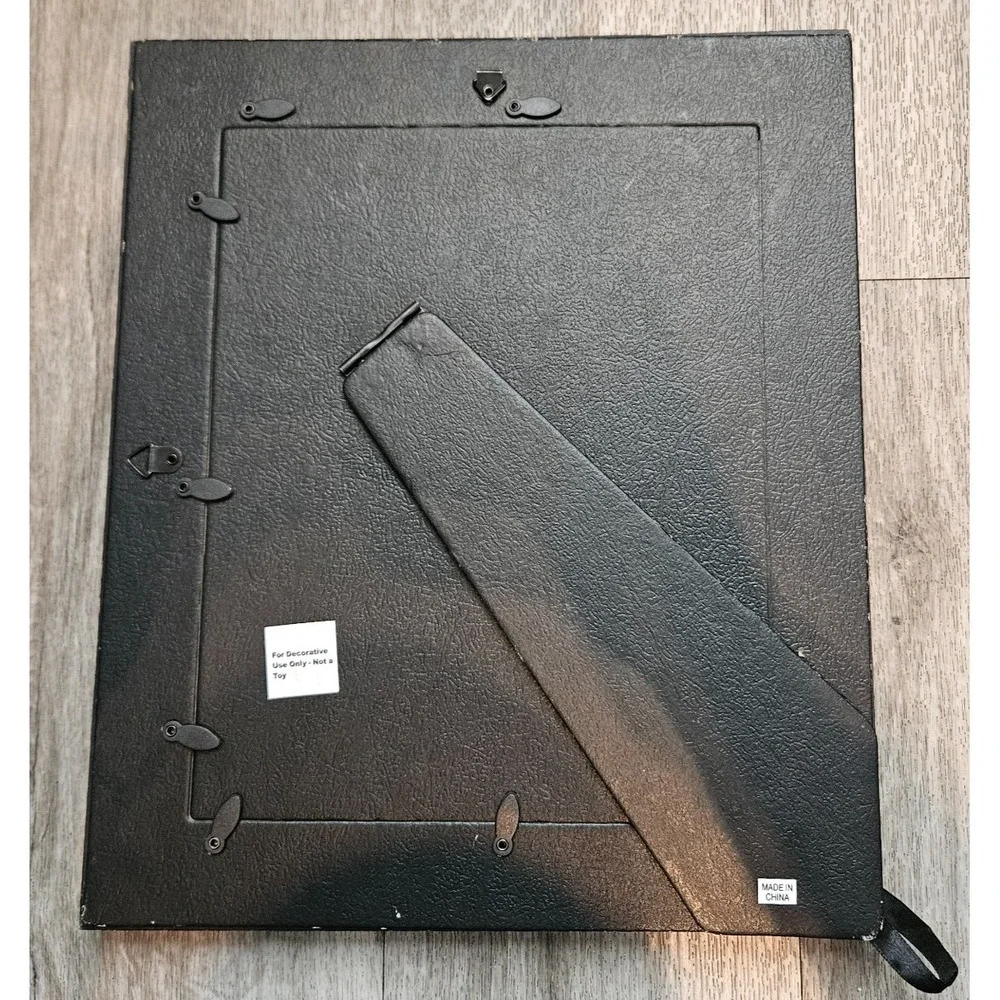 Faux‎ Wooden Photo Frame Free standing 11x13 Glass picture insert