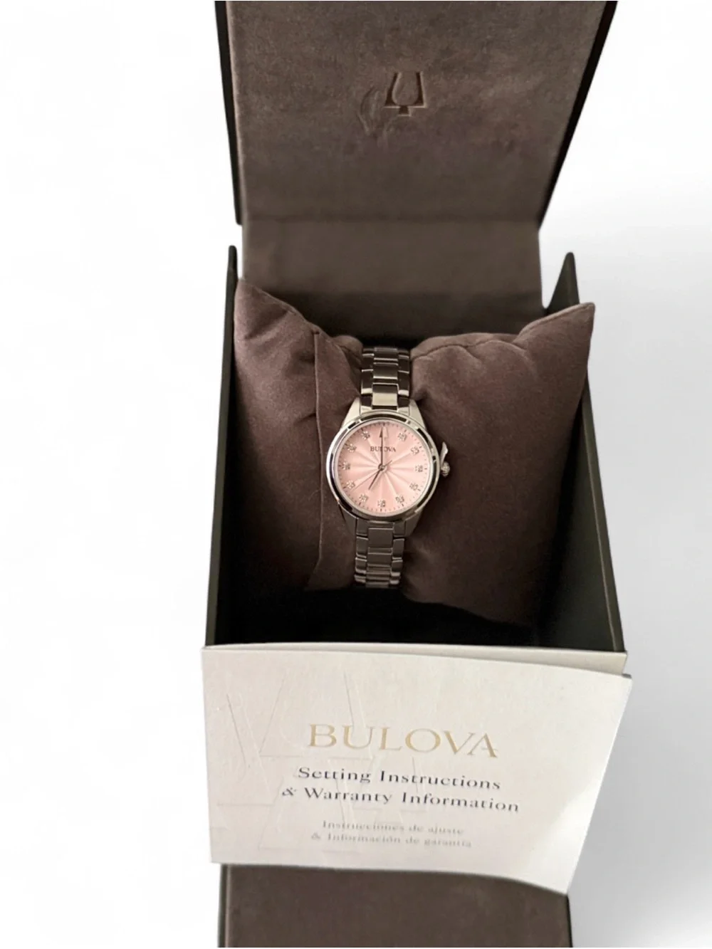 Bulova stainless steel