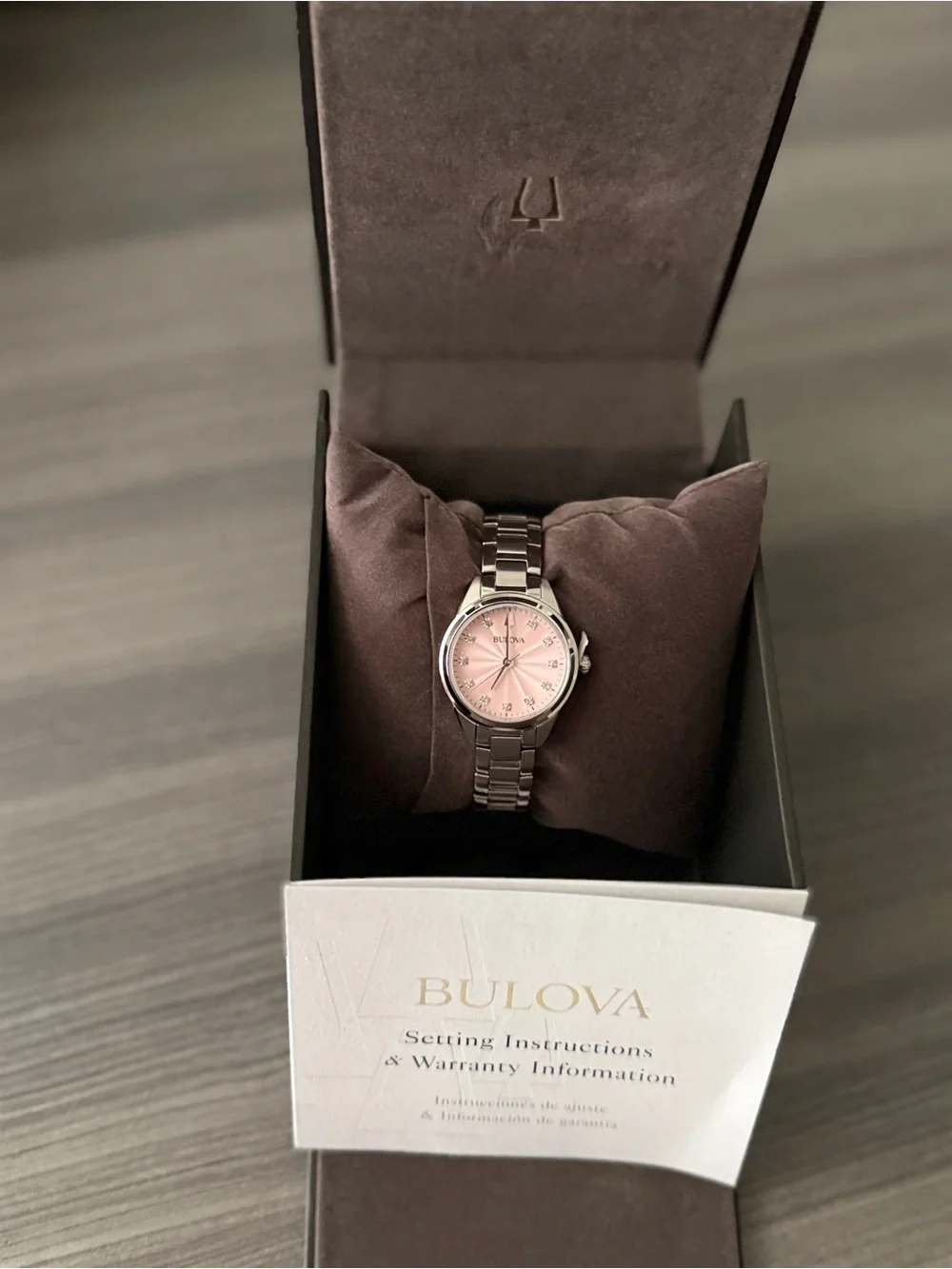 Bulova stainless steel