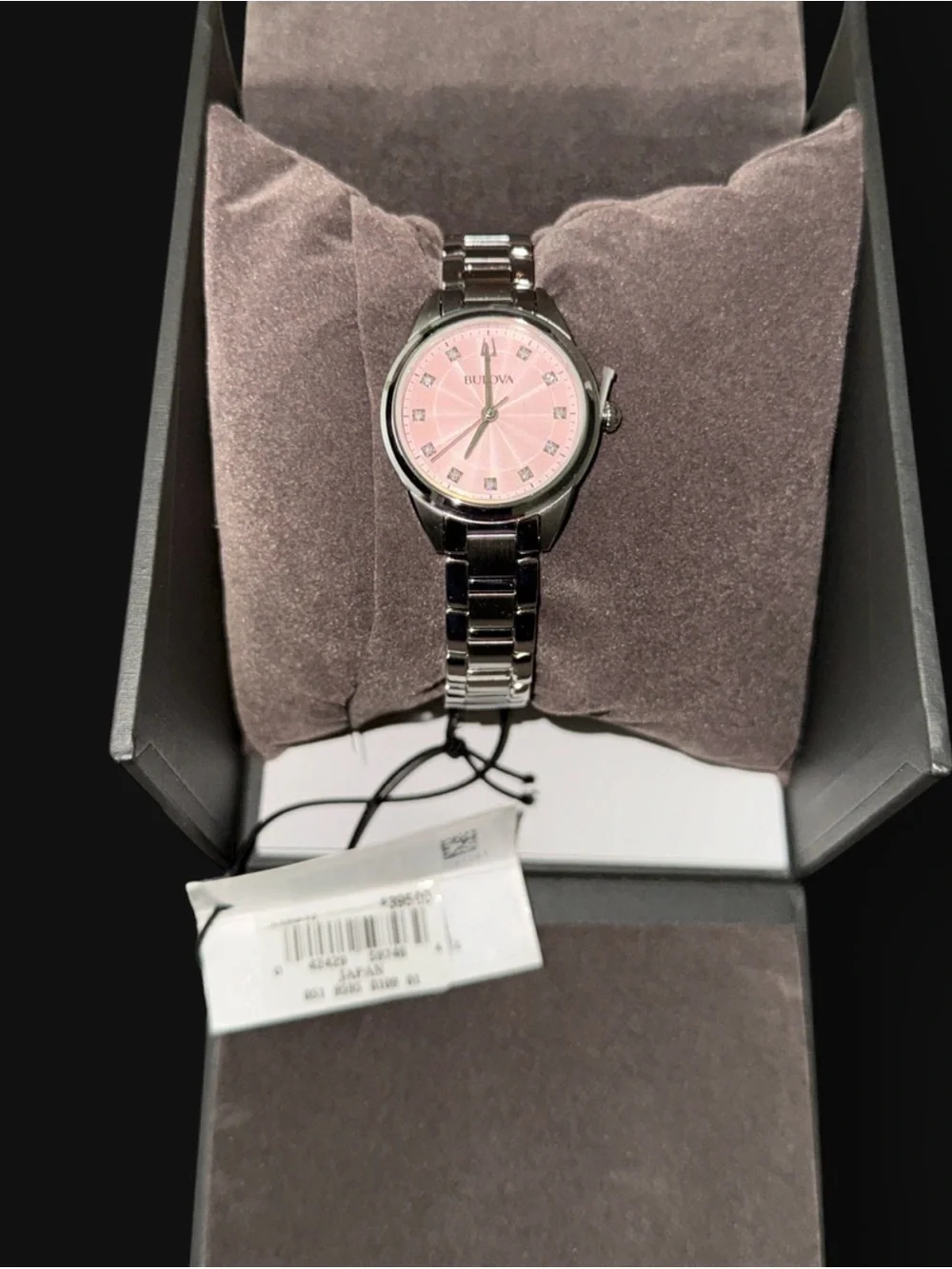 Bulova stainless steel