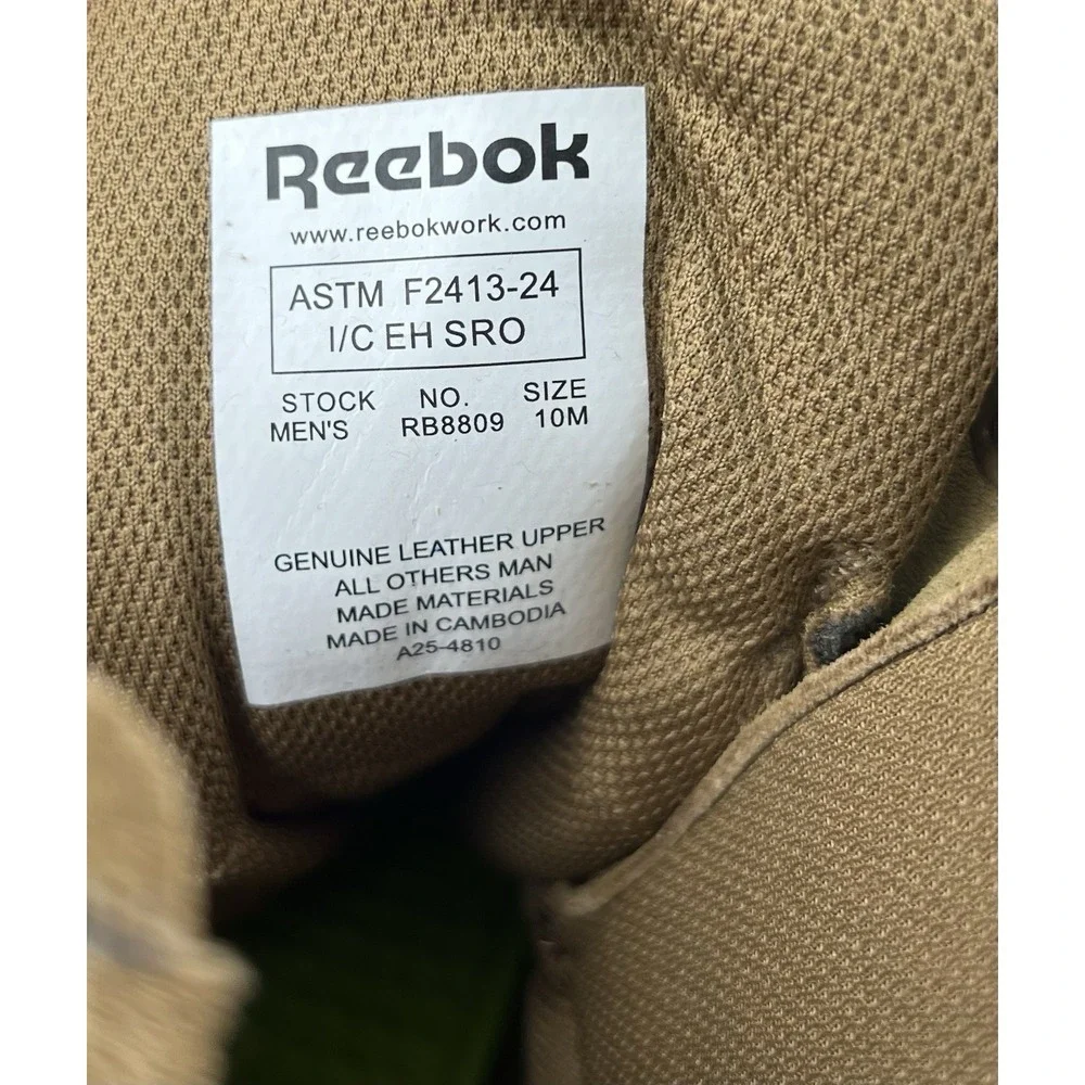 Reebok mens Sublite Cushion Tactical Safety Toe 8