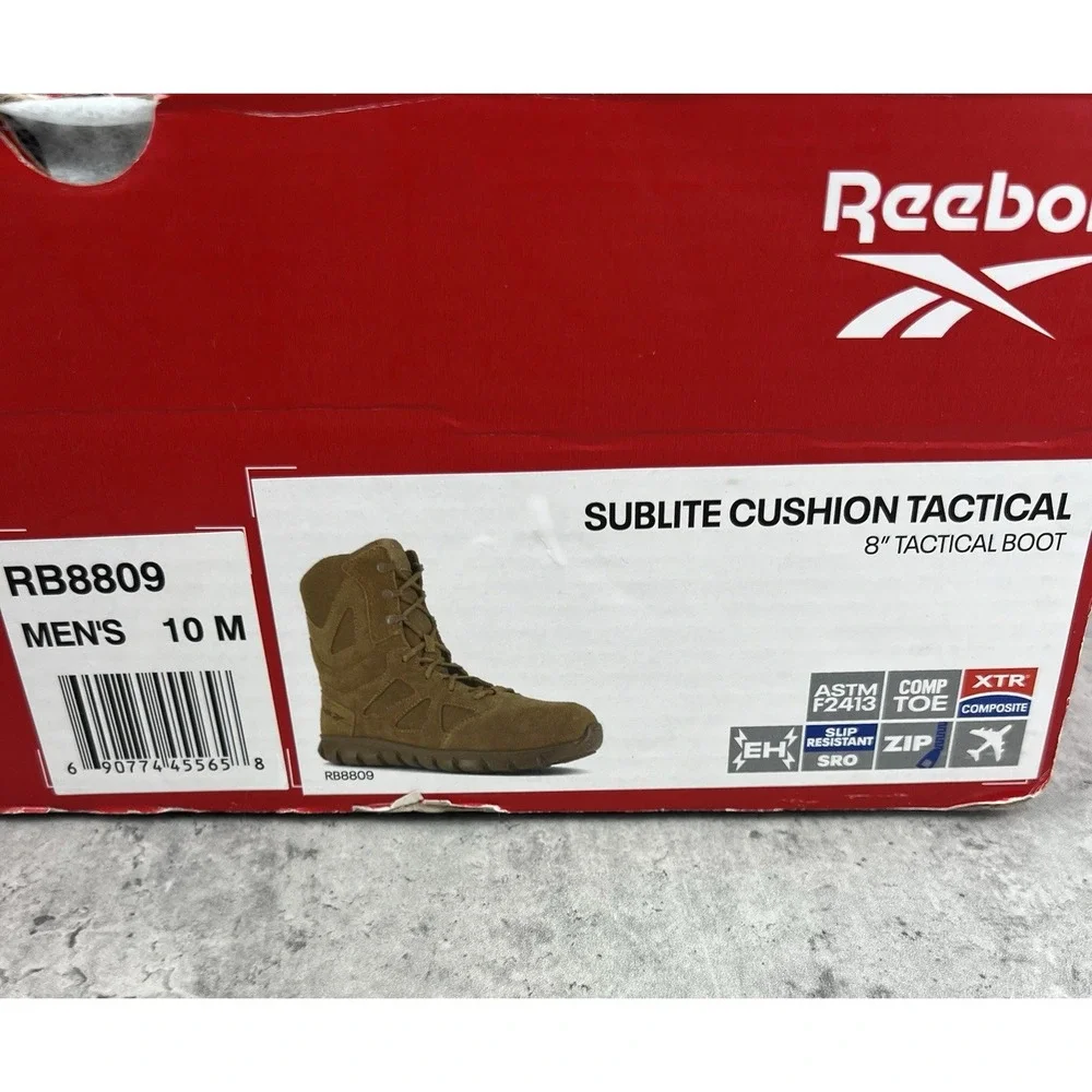 Reebok mens Sublite Cushion Tactical Safety Toe 8
