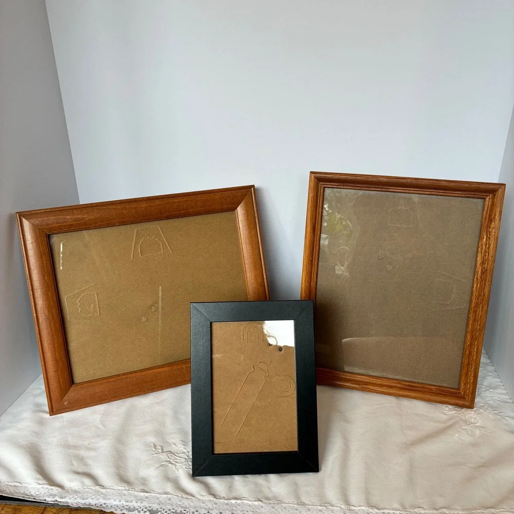 Picture Frame Lot Modern Traditional 3pc Home Gallery Office
