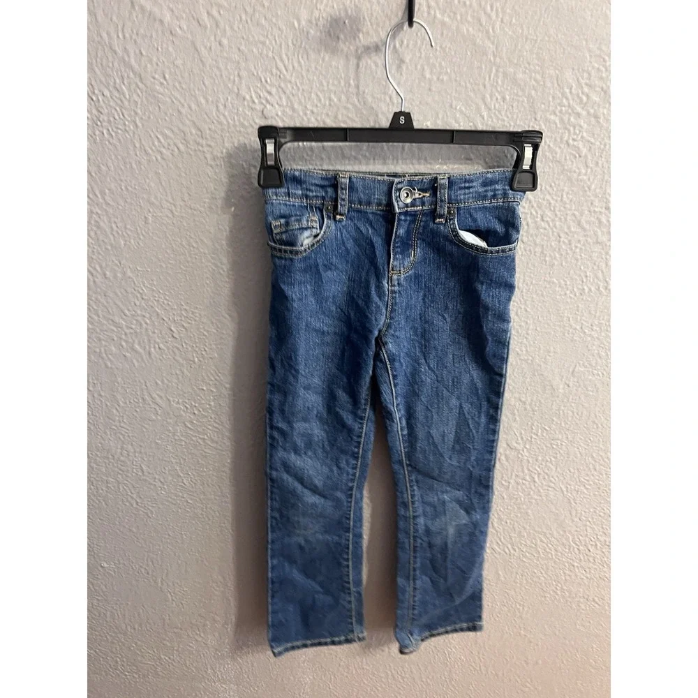 Children's Place Youth Girl's Size 8 Jeans Adjustable Waist Boot Cut‎