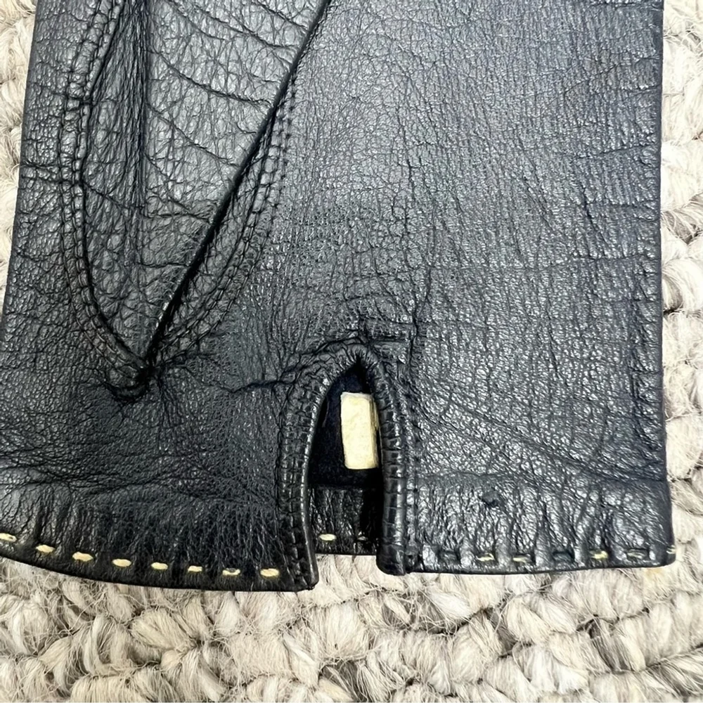 Vintage leather driving