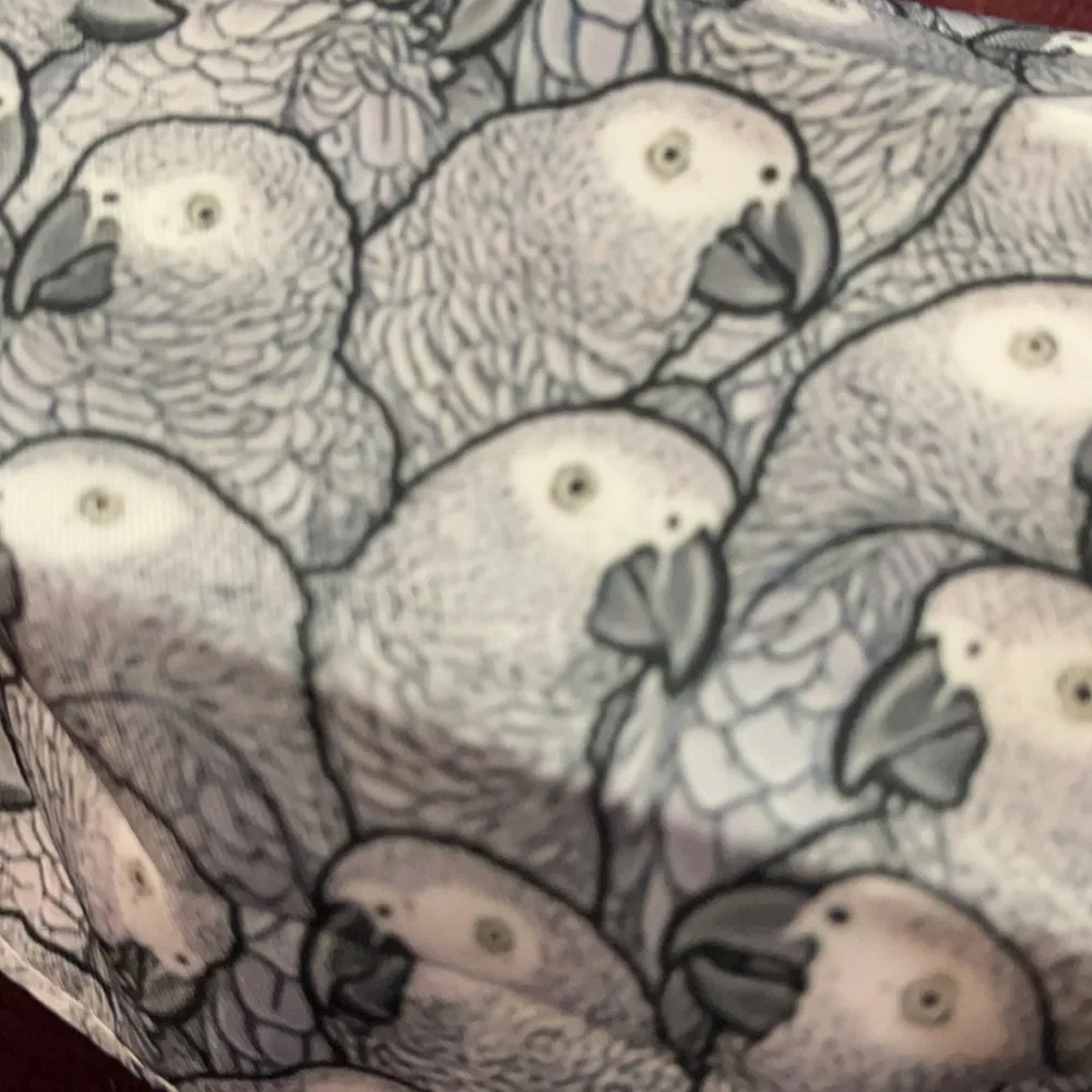 6/$20 New bird face mask