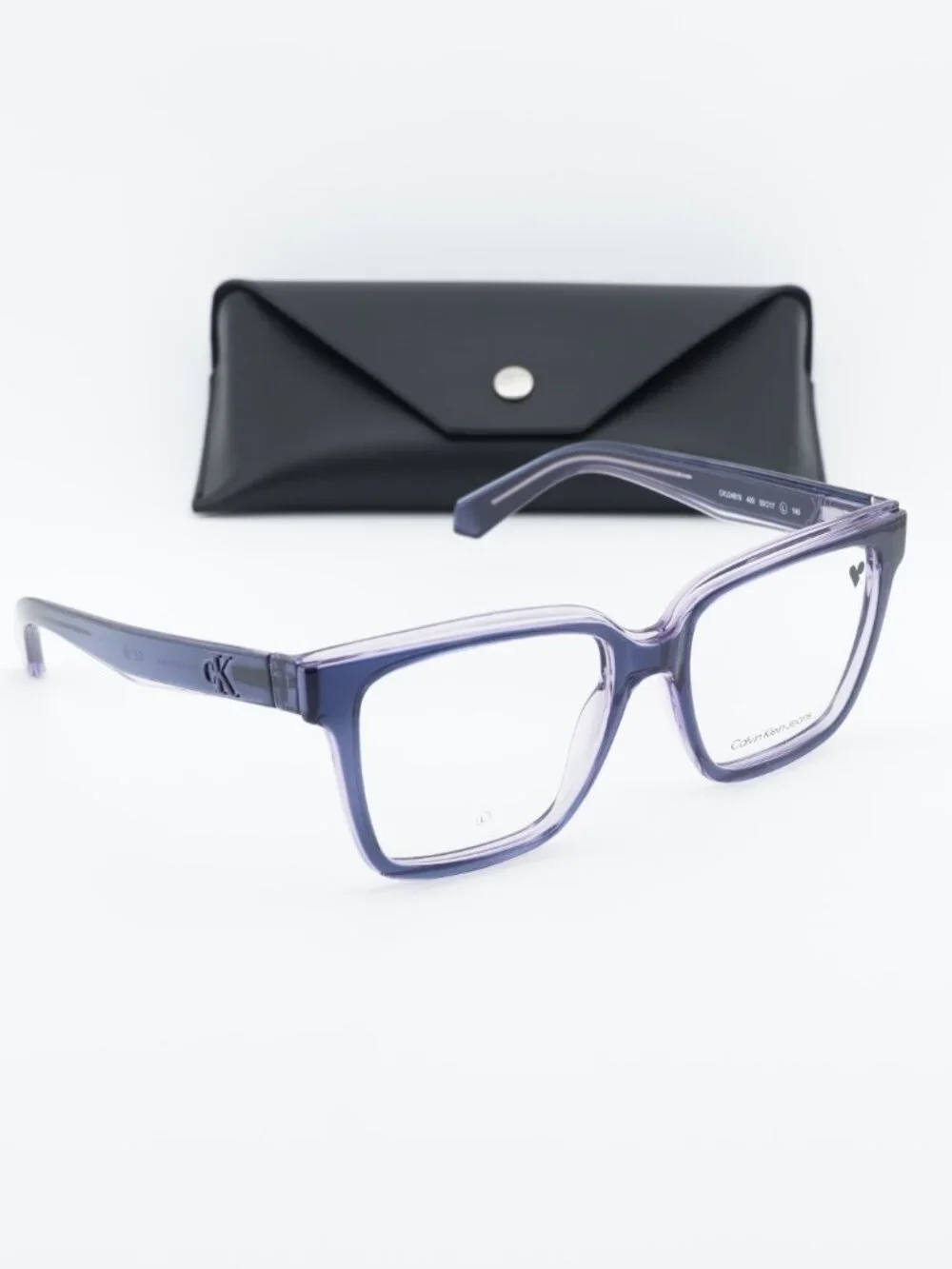 Calvin Klein Jeans CKJ24619 400 Square Eyeglasses 53mm - Blue