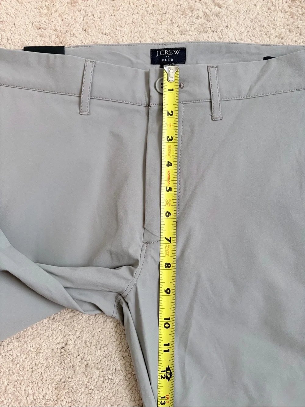 J.Crew Flex Chino Pants Men's Size 28 x 32 Gray Slim‎ Fit Style AA712 Casual NWT
