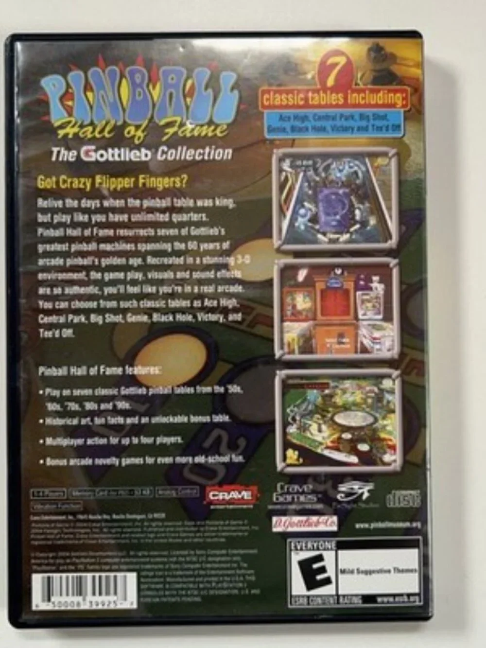 N/A pinball hall