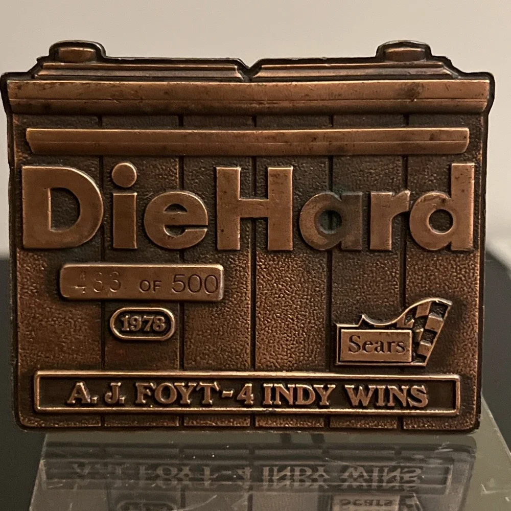 Bergamot Brass Works buckle 500 wins