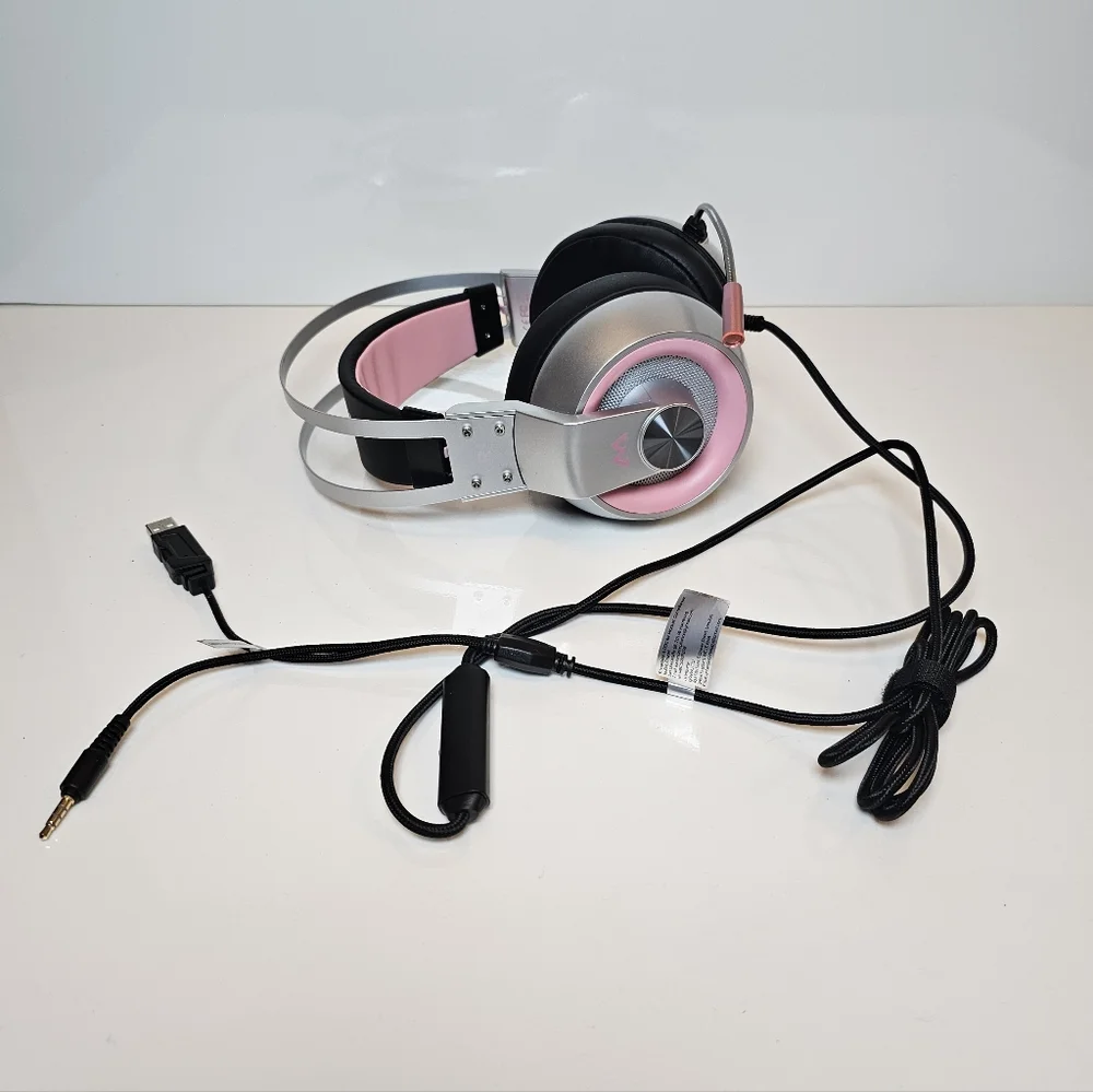 MPOW EG3 Pro Gaming Headset Mic USB Surround Sound Headphones For PS4 PC Xbox