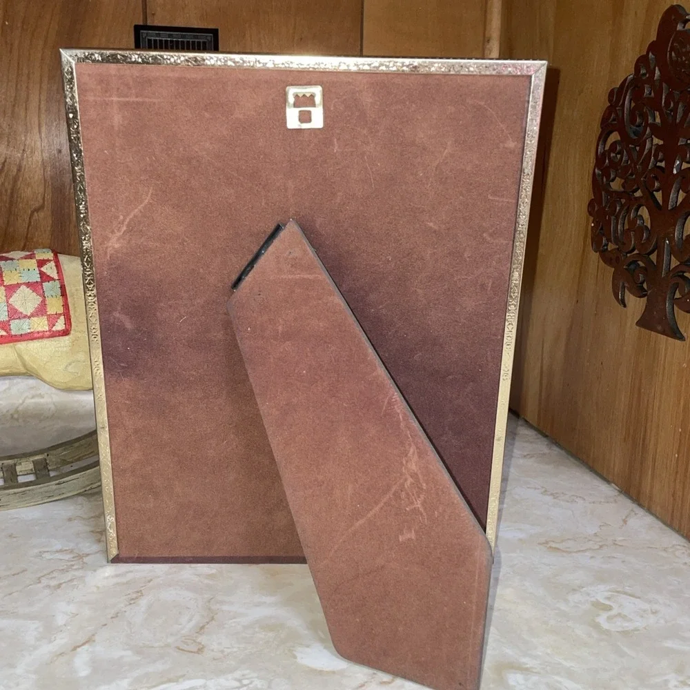 Vintage Gold‎ Metal Picture Frame 8
