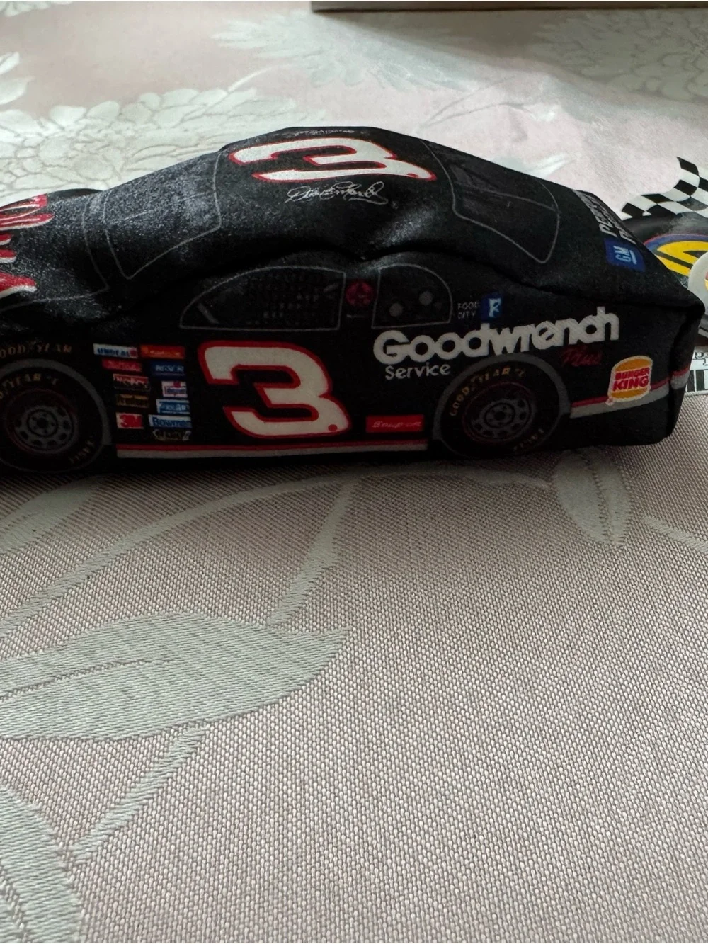 Nascar Black Red #3 Die-Cast Style Toy Car