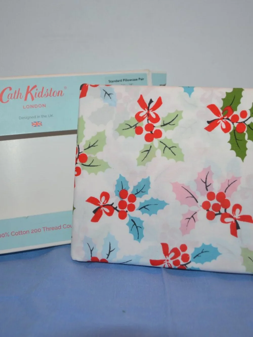 Cath Kidston christmas pillowcases