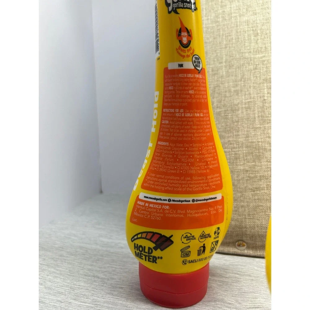 5 Pack Girilla Snot Moco de Gorila Punk Hair Gel Beast‎ Hold