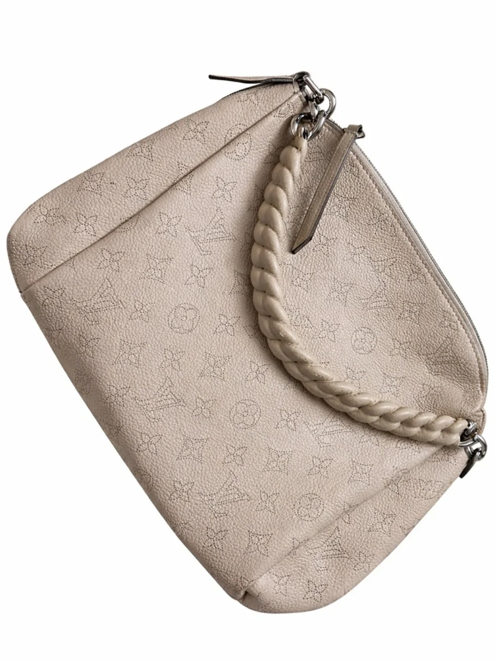 AUTHENTIC Louis Vuitton Mahina Babylone Chain BB Galet