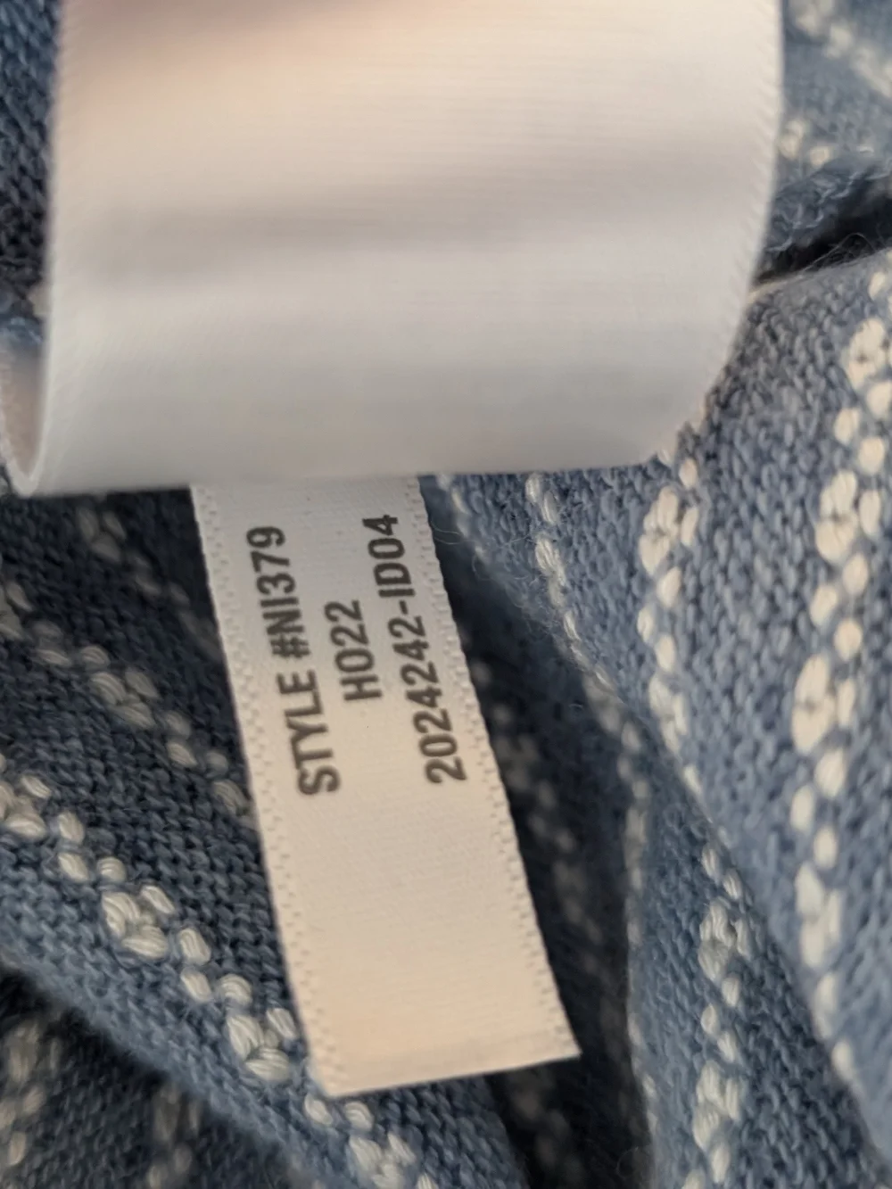 Madewell pairs blue