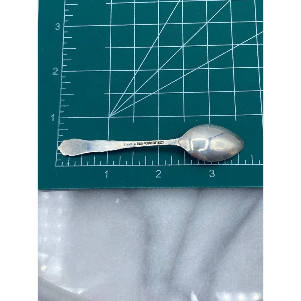Vintage Sterling Silver Niagara Falls The Whirlpool Souvenir Spoon BMCo Canada