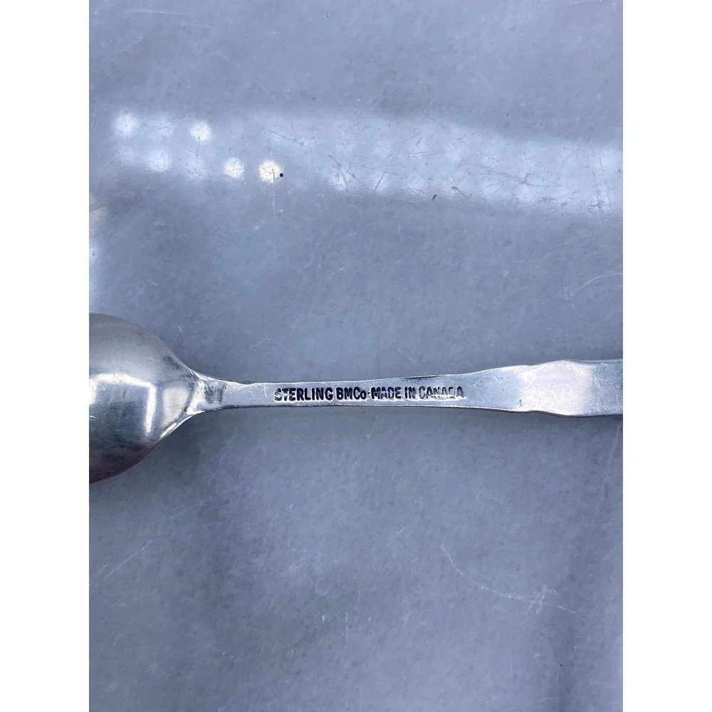 Vintage Sterling Silver Niagara Falls The Whirlpool Souvenir Spoon BMCo Canada