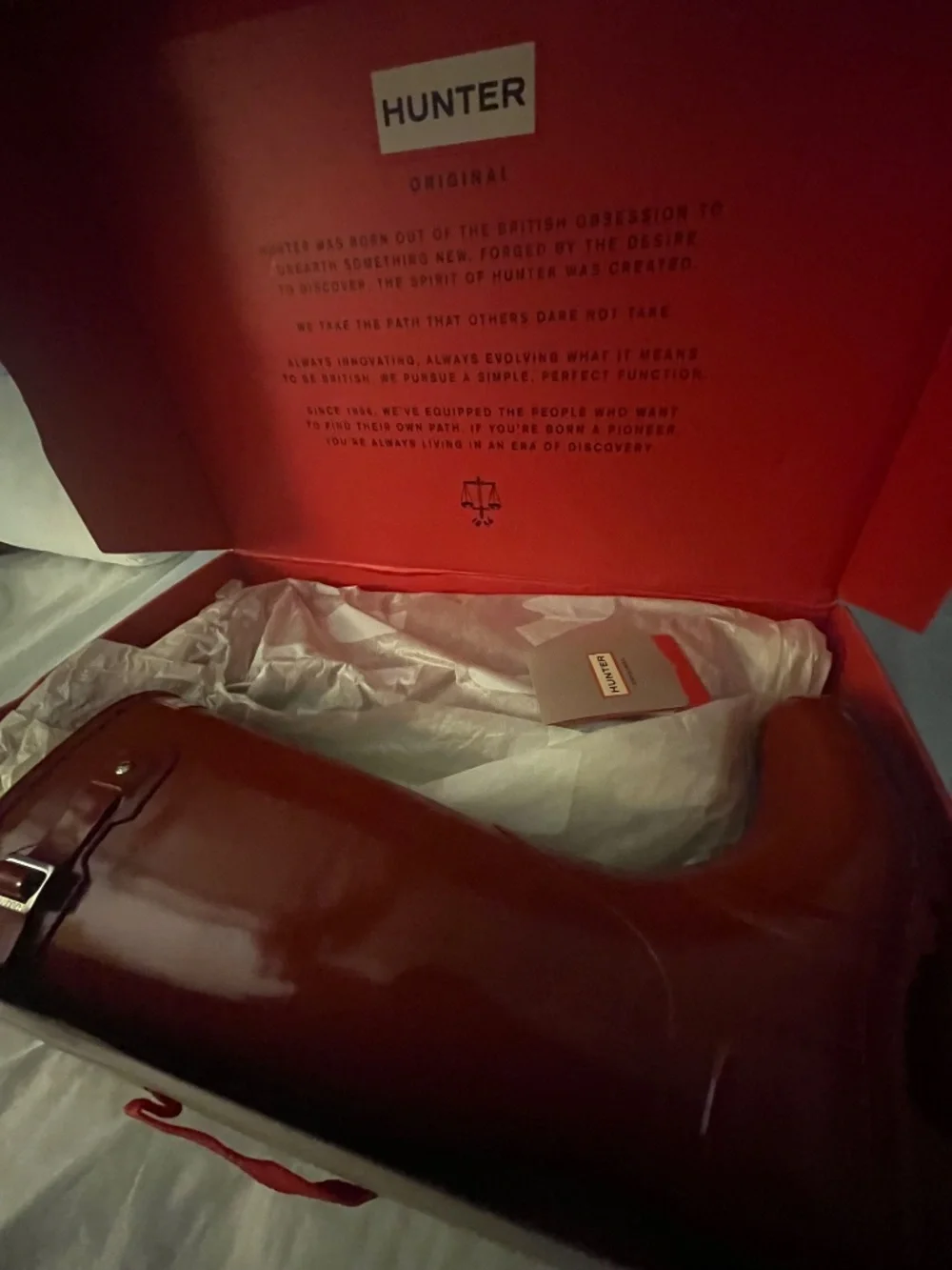 Hunter military red