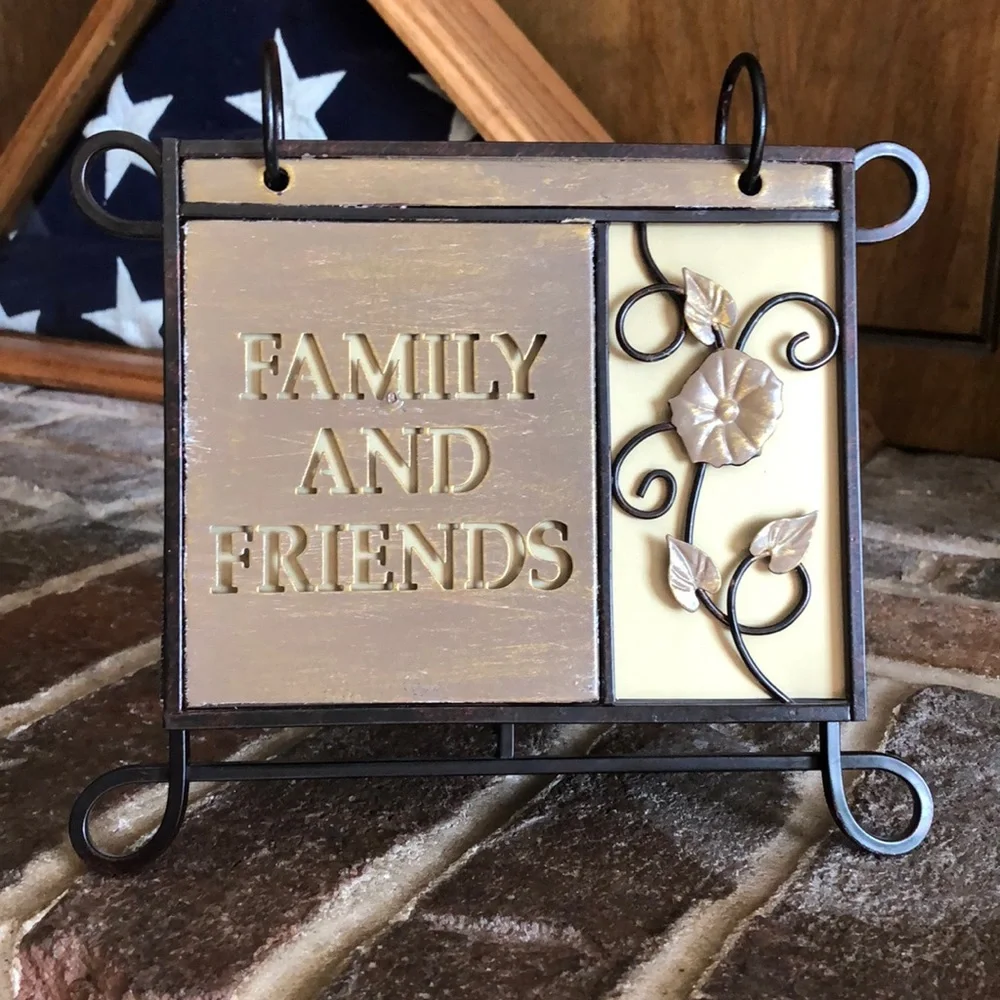 Family And Friends Photo on a Stand