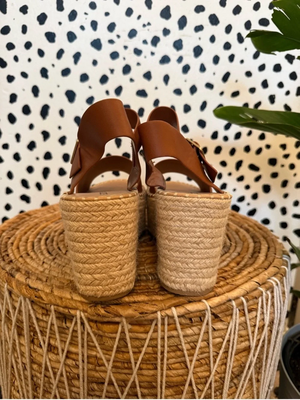 N/A chunky espadrille