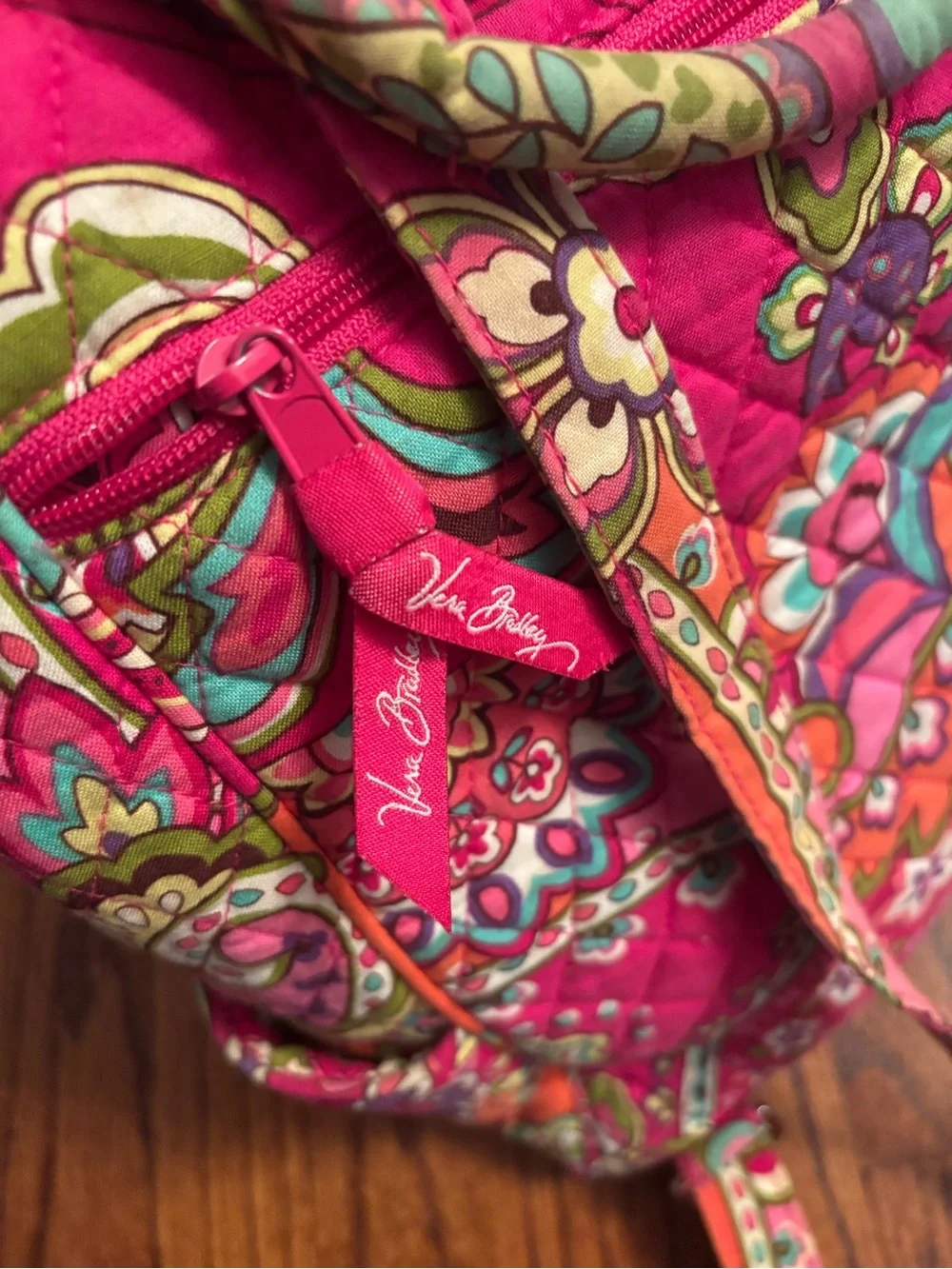 Vera Bradley vibrant quilted