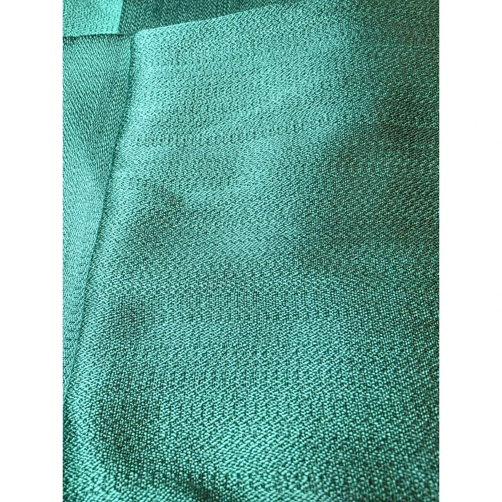 Four Christmas Green Napkins