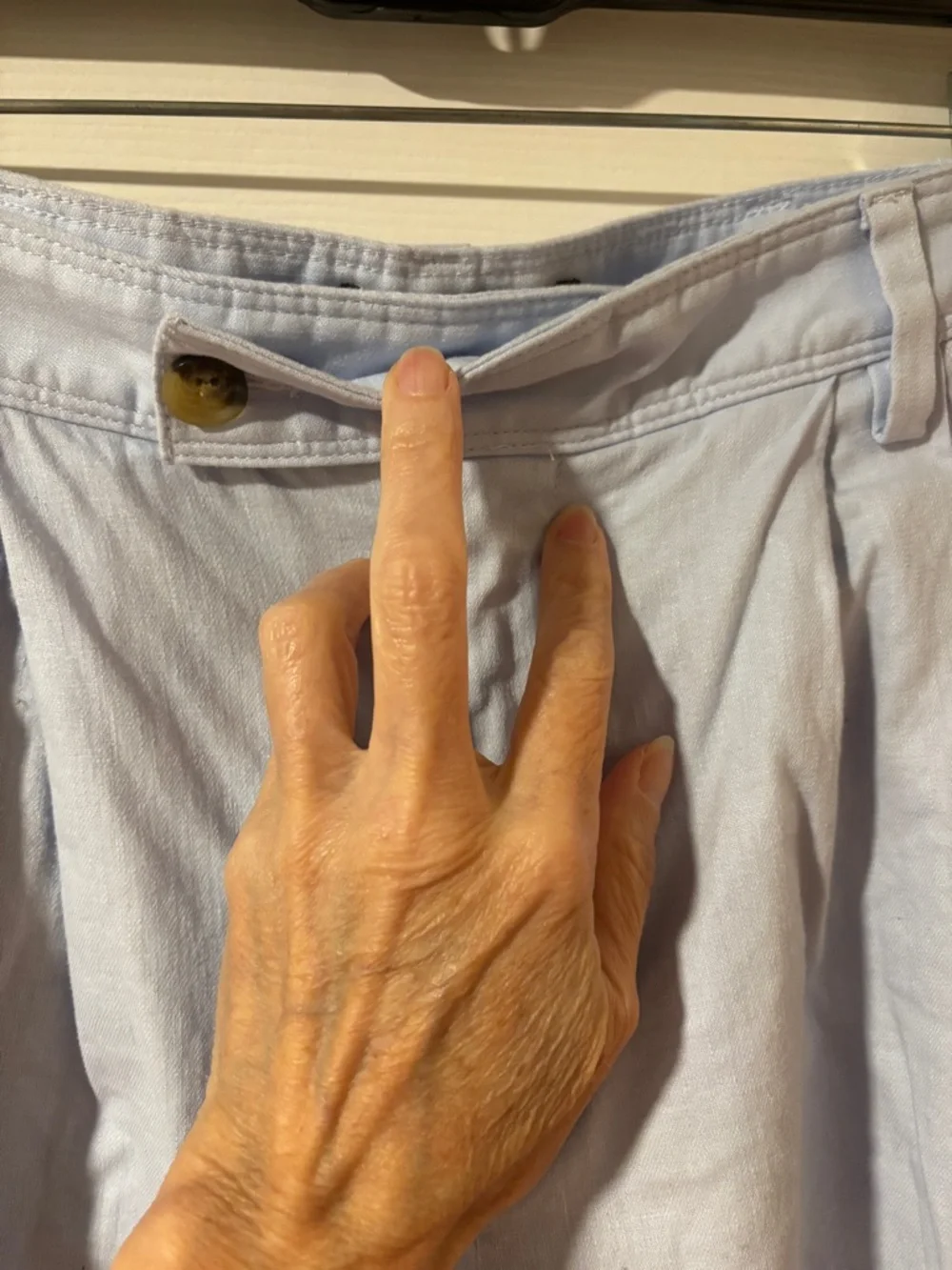 Banana Republic light blue