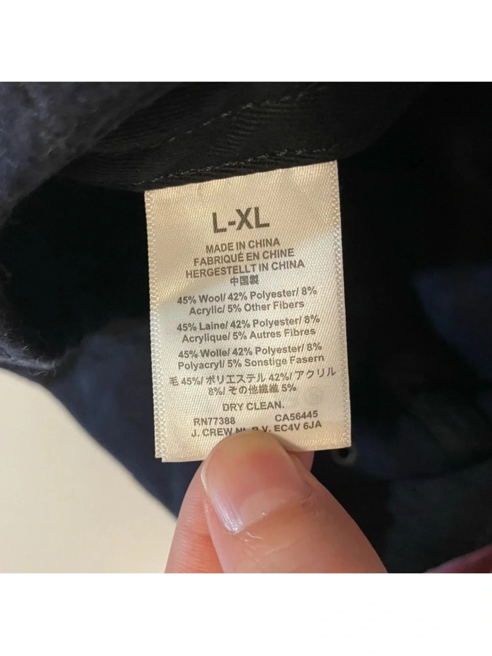 J. Crew crew men’s