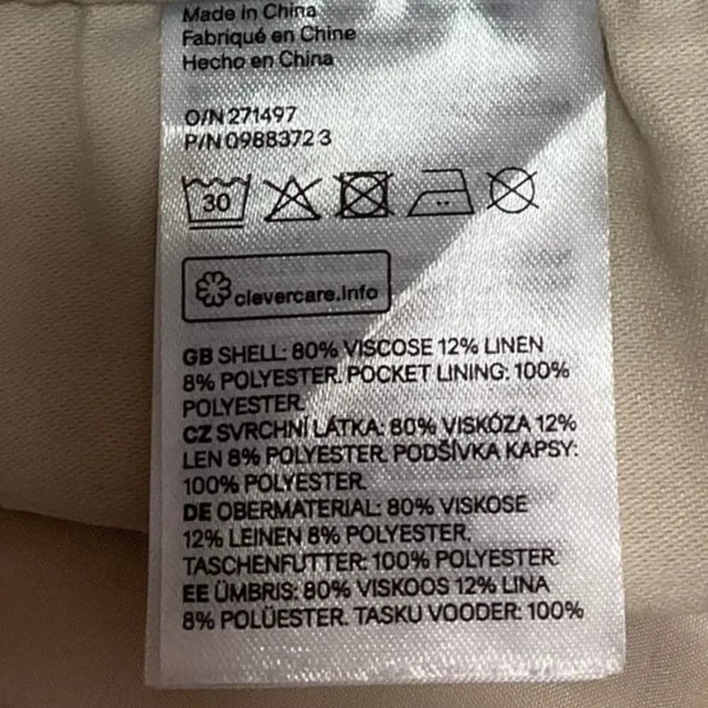 H&M women linen