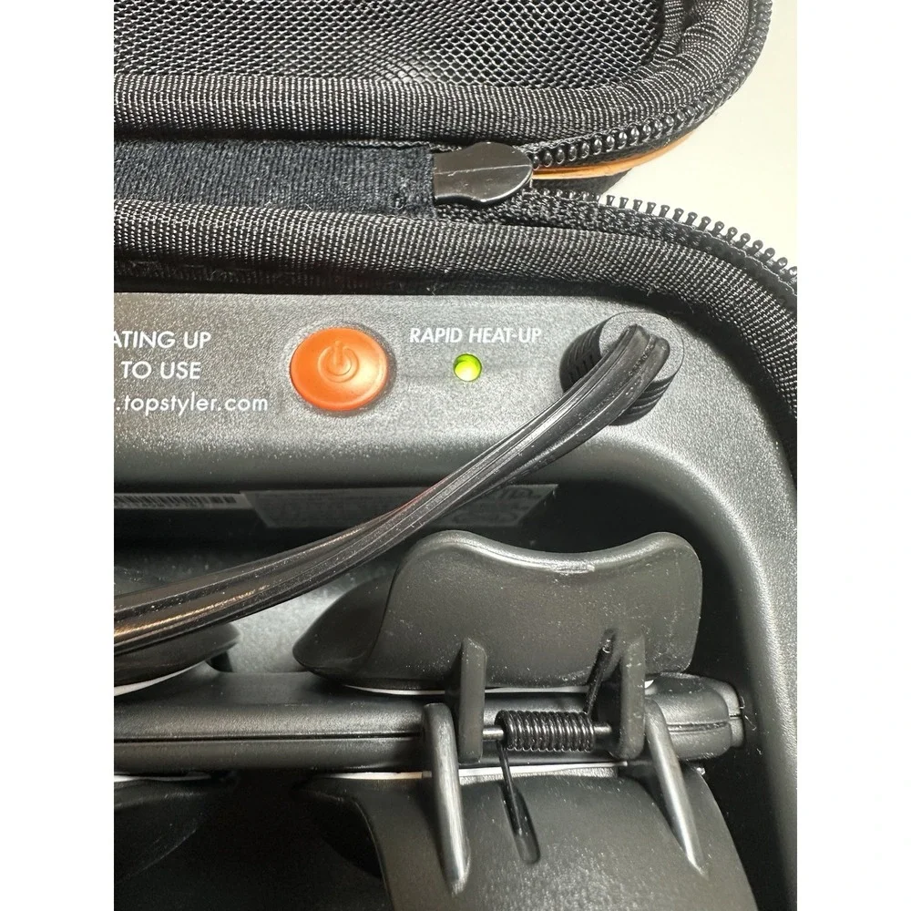 TopStyler by InStyler Heated Ceramic Styling Shells Hair Curlers with Case