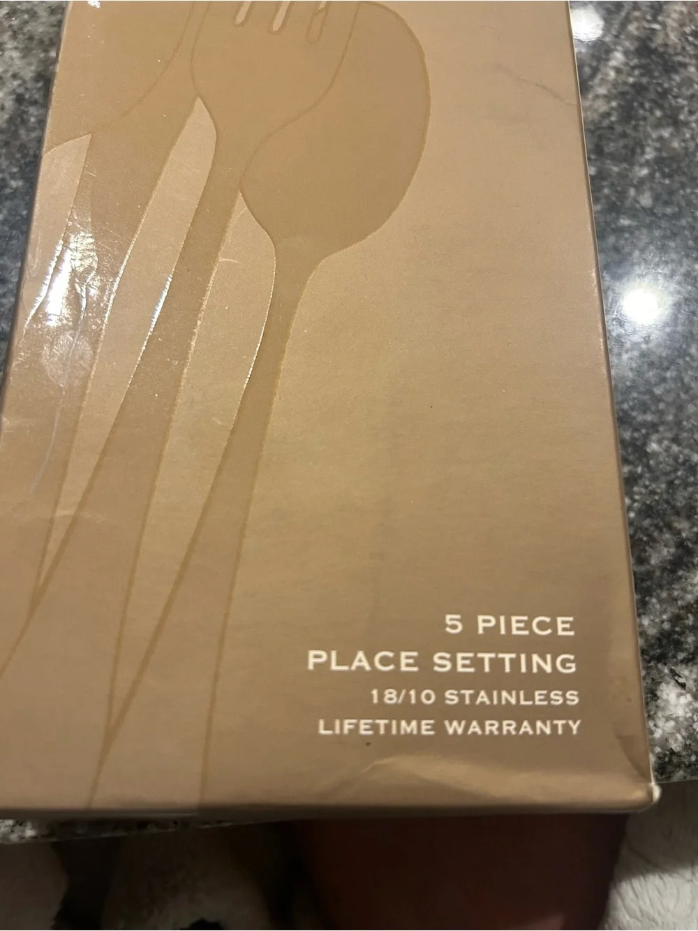 Lenox 5-Piece Place Setting Flatware - new unopened with seal