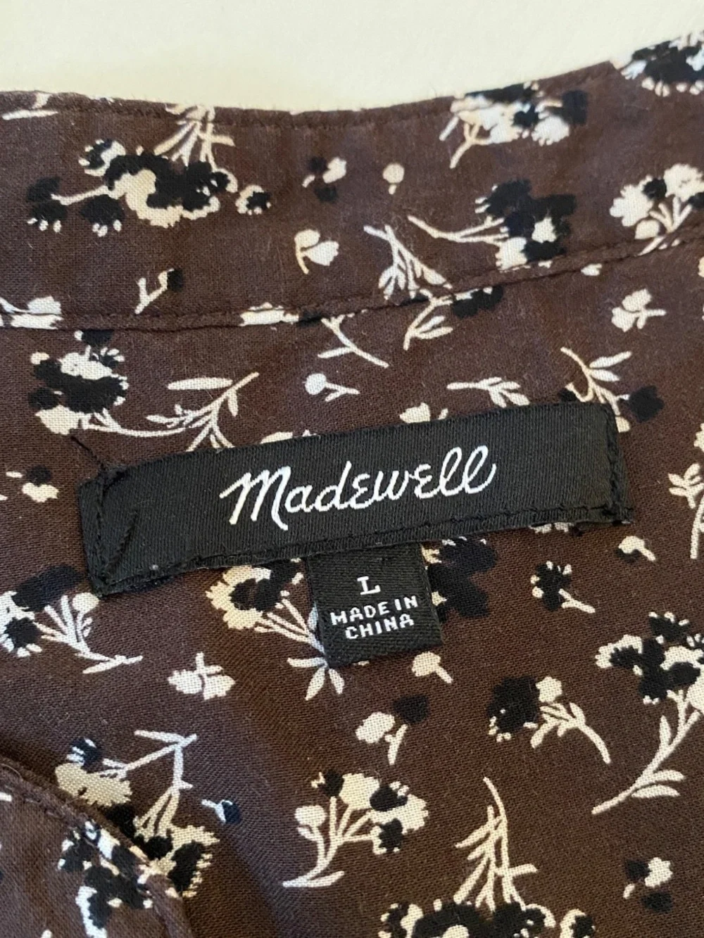 Madewell neck long