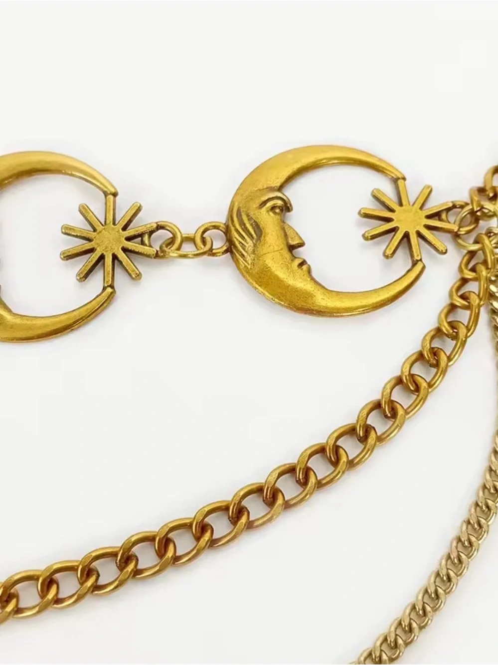 Anthropologie layered chain