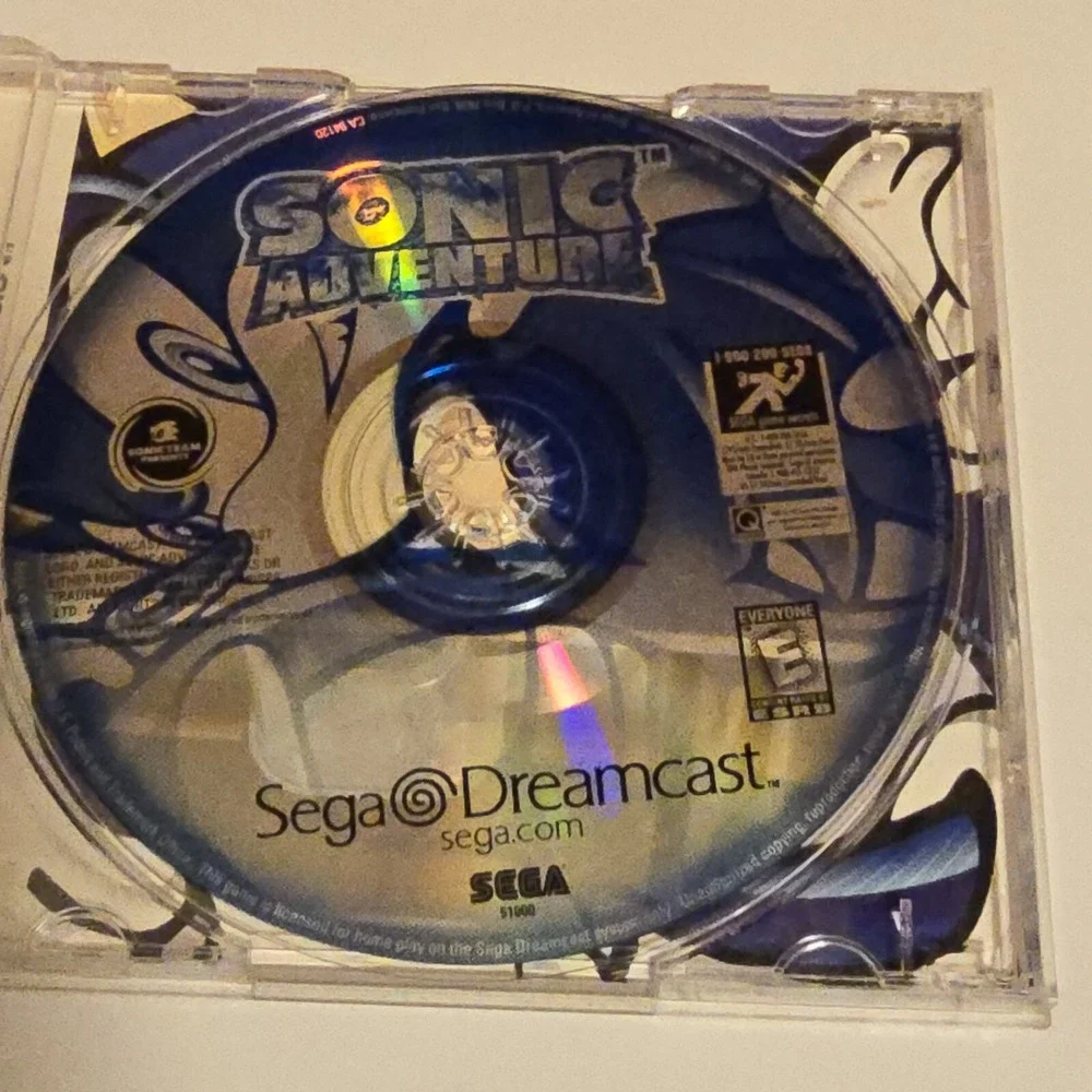 Sonic Adventure 1999 Sega‎ Dreamcast Complete Tested Working