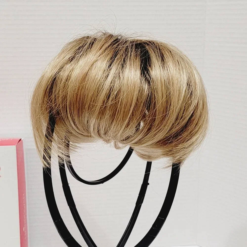 Ellen Wille HairPower Synthetic Lace Hair Topper Brown Blonde Short Pixie