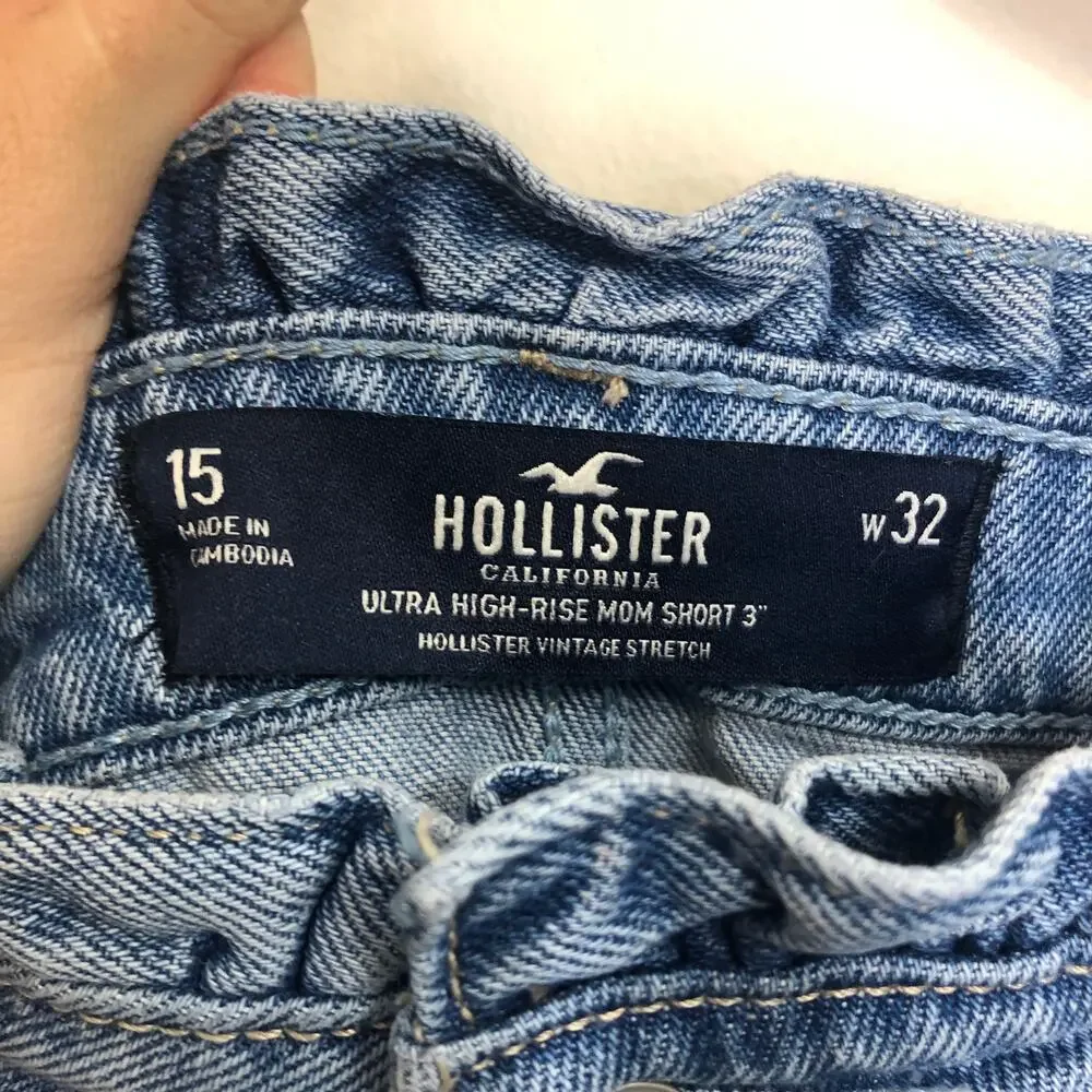 Hollister jean shorts
