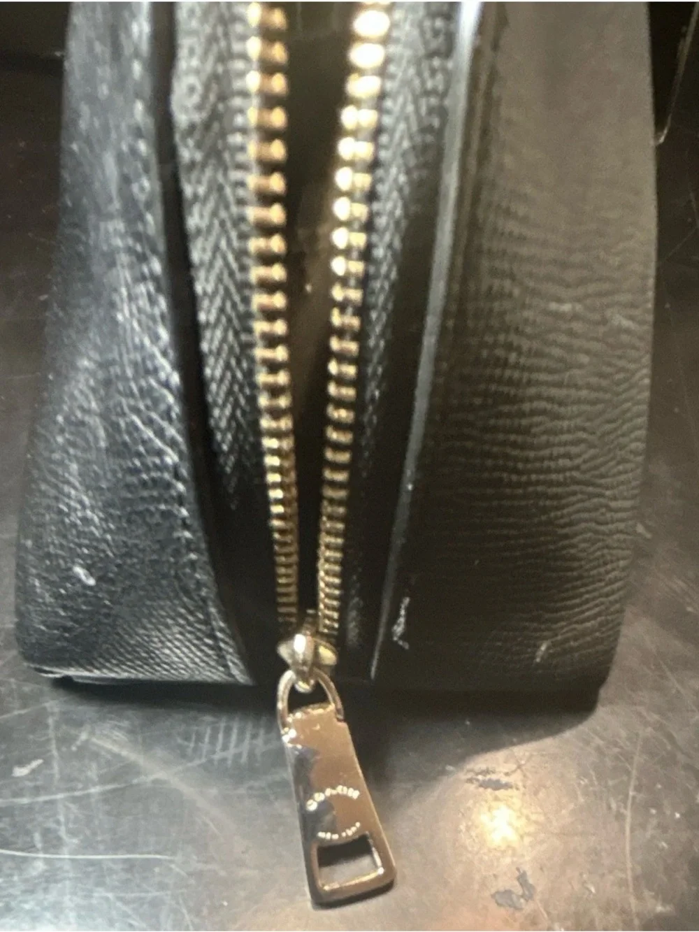 Coach sleek black