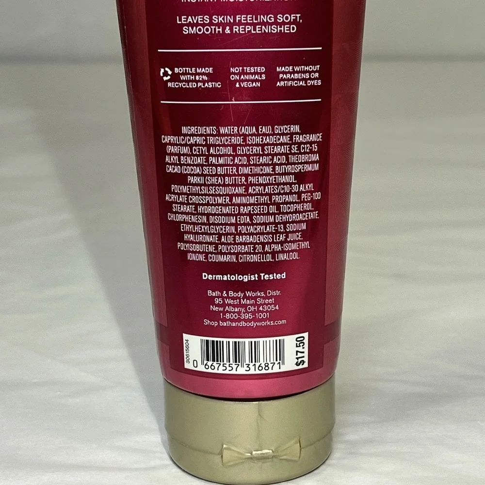 NEW BATH & BODY WORKS‎ FOREVER RED Ultimate Hydration Body Cream 8 OZ
