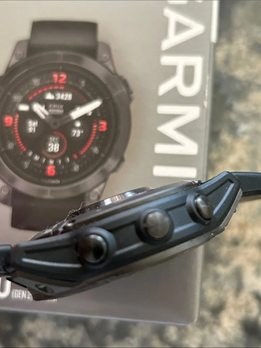 garmin never worn